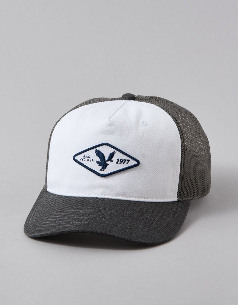 American Eagle AE Logo Trucker Hat - Image 1