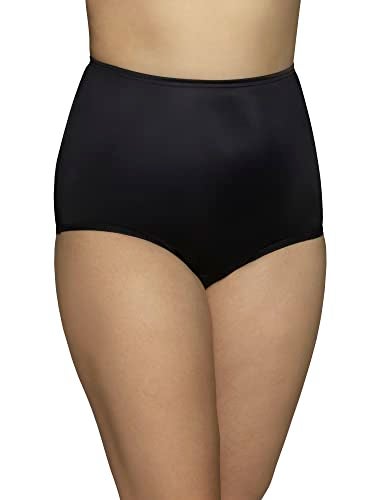 Vanity Fair Women's Perfectly Yours Ravissant Tailored Nylon Brief #15712, Midnight Black, 7 - Image 1
