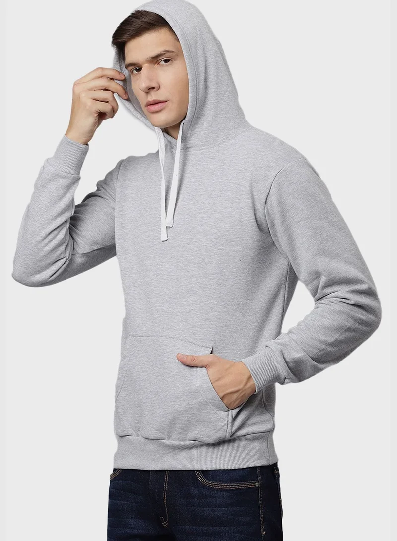 Campus Sutra Front Pocket Hoodie