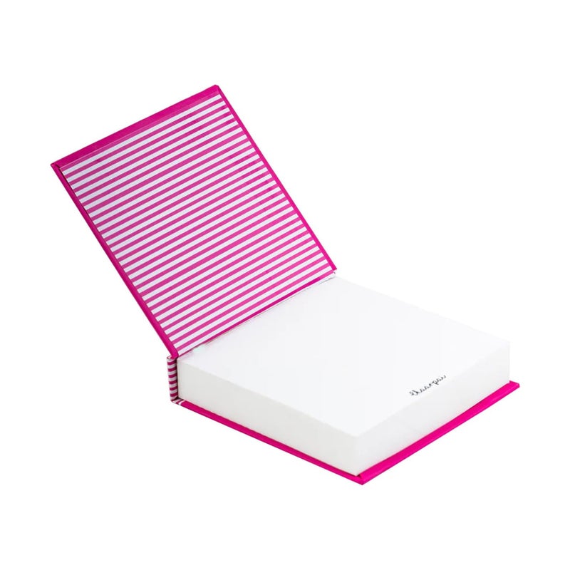 CHAARPAI Jotter Notepad For Daily Notes & Ideas | Stylish "This Girl Has Goals" Memo Pad for Journal | Writing Pad Diary for Students, Notes, Lists, Small NoteBook With 200 Blank Pages Size-4X4 Inch(Pink) - Image 3