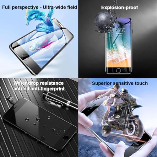 LMQ for iPhone 8 /SE 2020 2nd Generation Screen Replacement 4.7inch Frame Assembly Display 3D Touch Screen LCD Digitizer with Repair Tools Kit + Screen Protector for A1863, A1905, A1906 (Black) - Image 4