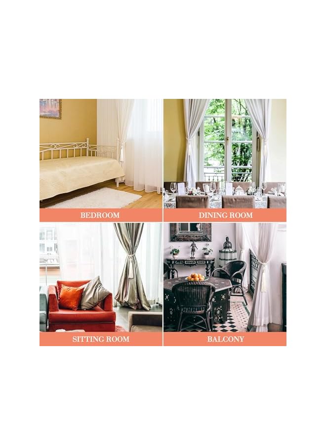 The Bros حبل ستارة مزين بتعليقة طويلة - عبوة من 2 قطعة - Image 5