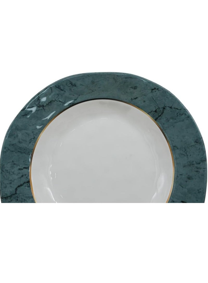 AKDC Melamine Round  Soup Plate 9 Inch Multicolor - Image 2