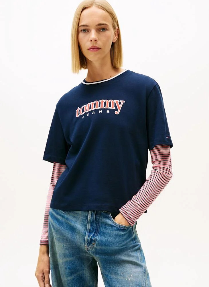 Graphic Crew Neck T-Shirt