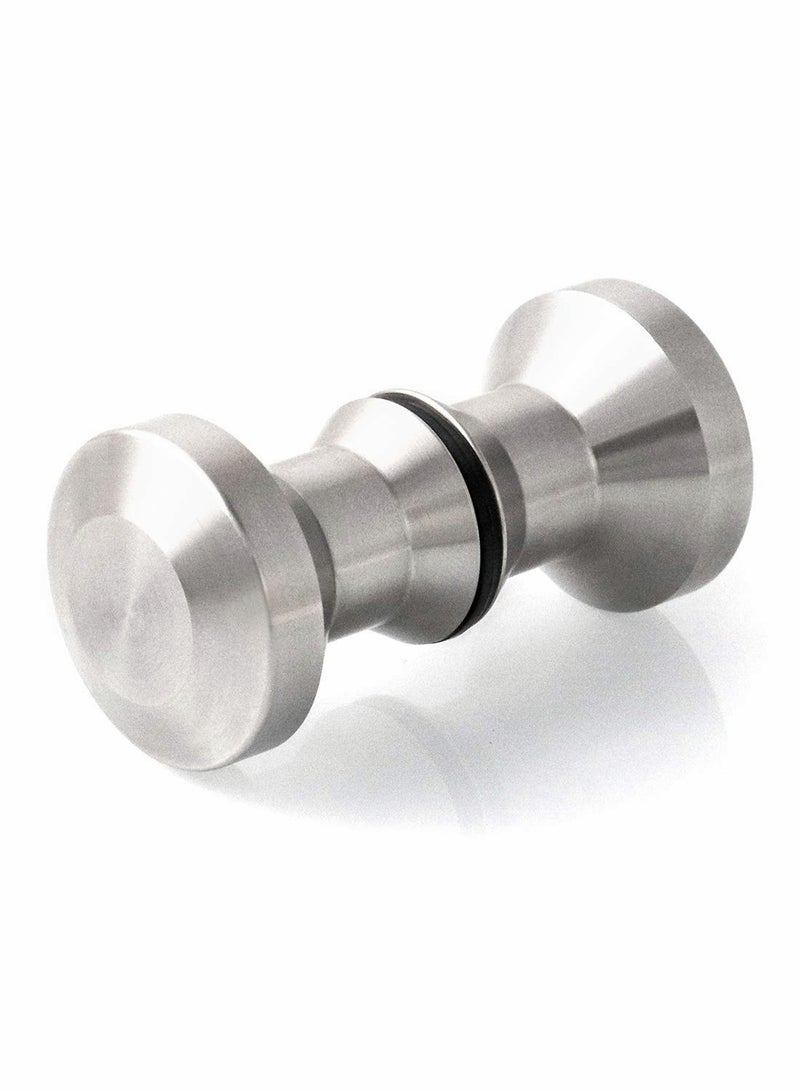 Excefore Shower Glass Door Handles, 304 Stainless Steel Bathroom Pull Knob with Stain Finish for Glass Door Solid Back-to-Back Shower Door Knob Glass Door Bathroom Double-Sided Handle - Image 1