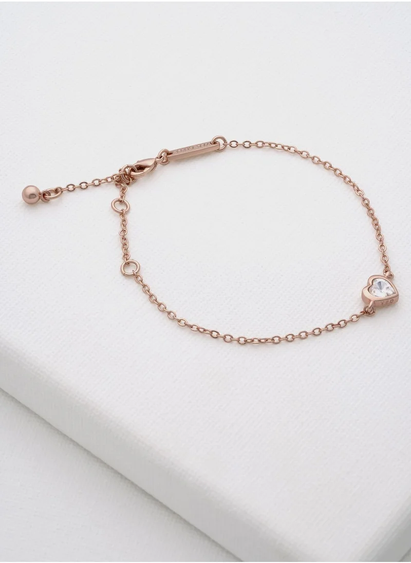 Ted Baker Hansa Crystal Heart Bracelet