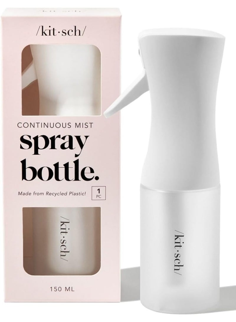 Kitsch Hair Spray Bottle, Continuous Spray with Ultra-Fine Mist for Hairstyles, Barber Salons, Cleaning, Plants, Versatile, Made of Recycled Plastic, Terracotta, 150ml - Image 2