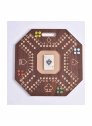 Wooden Jackaroo Game for 4 Players with Marbles and Cards, Wooden Jackaroo Game 45x45cm - pzsku/Z16C85434E8F0659FEB87Z/45/1742763527/cb3e841d-8c8c-4d15-bc52-b13dfb4e27b4