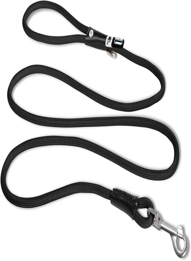 Curli Stretch Comfort Leash for Dogs Size: Large Color:Black - Image 1