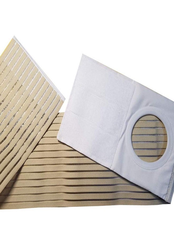 SUPVOX Ostomy Support Belt Elastic Hernia Band Breathable Belly Band for Man Woman Colostomy Abdominal Support - Image 1