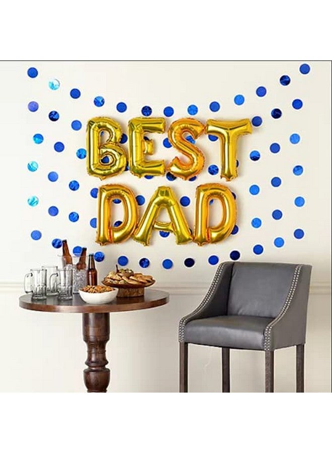 Atpata Funky Best Dad Foil Balloons Combo for Fathers Day, Dad's Birthday Party and Celebration (Best Dad), Multicolor, Large (Foil-DadBalloons) - Image 1
