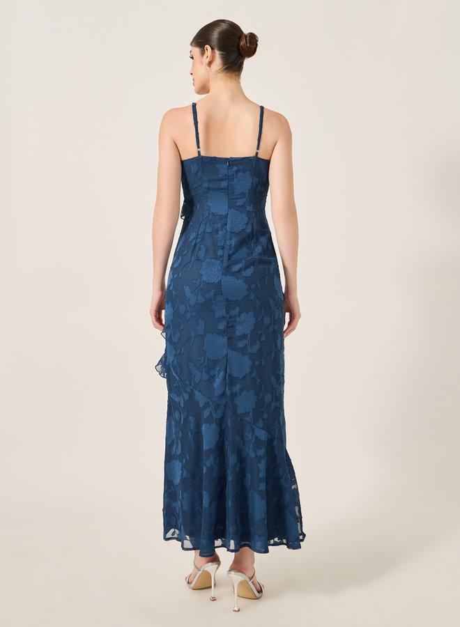 Styli Floral Ruffle Dress - Image 5