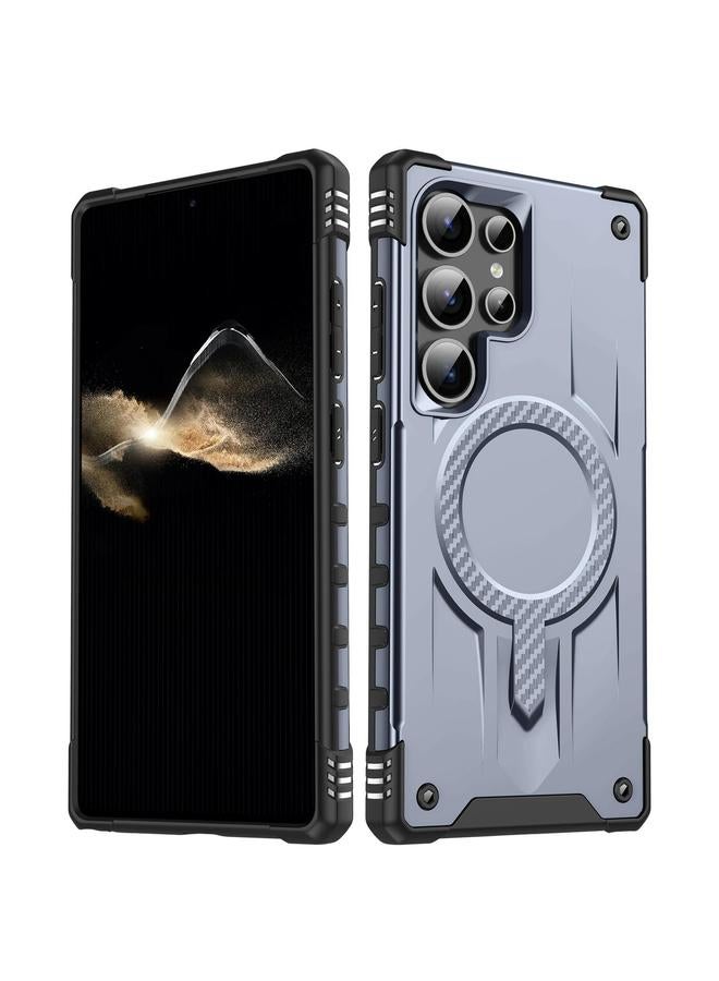 S-TOP Case For Samsung Galaxy S23 Ultra 5G Straship MagSafe TPU Hybrid PC Phone Case - Image 1