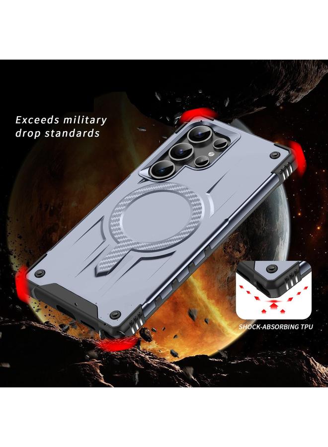 S-TOP Case For Samsung Galaxy S23 Ultra 5G Straship MagSafe TPU Hybrid PC Phone Case - Image 2