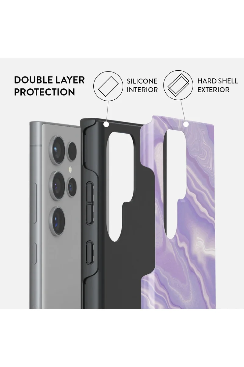 BURGA Samsung Galaxy S24 Ultra Case - Clich For Screen & Camera Protection Printed Case