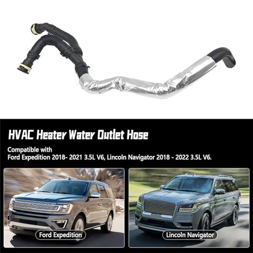 SIDMILE HVAC Heater Water Outlet Hose Fit for Ford Expedition 20182021 Fit for Lincoln Navigator 20182022 35L V6 Replace JL1Z18472C - Image 3