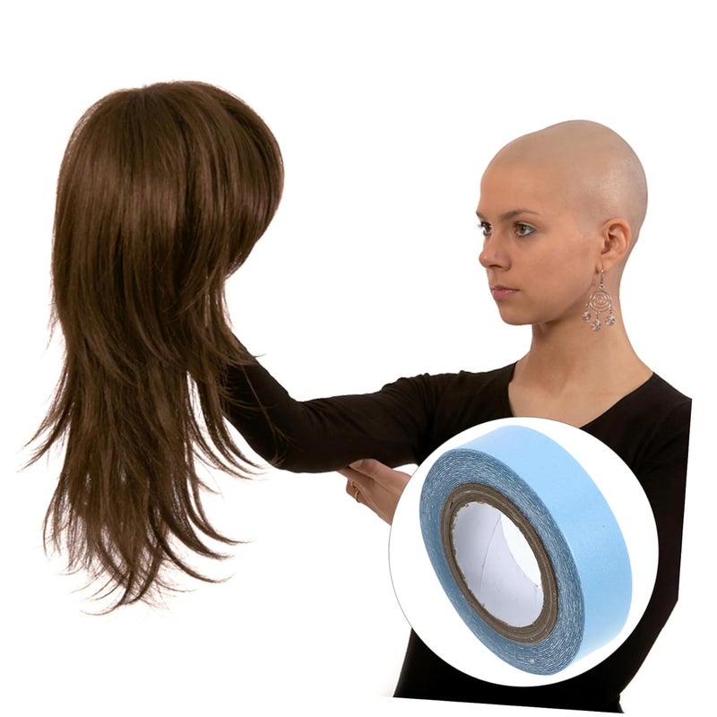 FOMIYES 3rolls Lace Wig Tape Strong Double Sided Adhesive Hair Glue for Wig Extensions Gentle Skin Invisibly Secure Easy to Use - Image 2