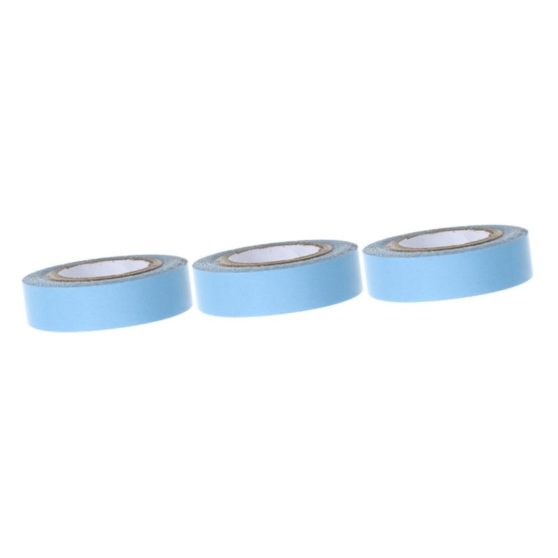 FOMIYES 3rolls Lace Wig Tape Strong Double Sided Adhesive Hair Glue for Wig Extensions Gentle Skin Invisibly Secure Easy to Use - Image 1