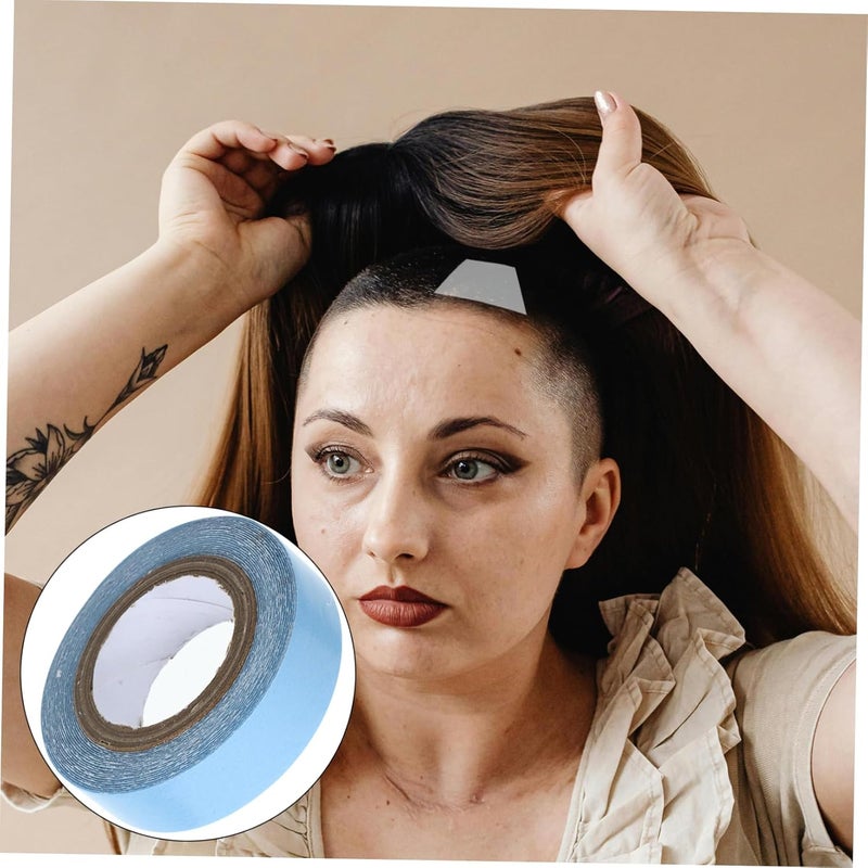 FOMIYES 3rolls Lace Wig Tape Strong Double Sided Adhesive Hair Glue for Wig Extensions Gentle Skin Invisibly Secure Easy to Use - Image 5