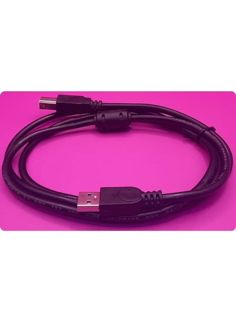 كابل USB 2.0 إلى طابعة ذكر/ذكر (1.5 متر) - Image 3