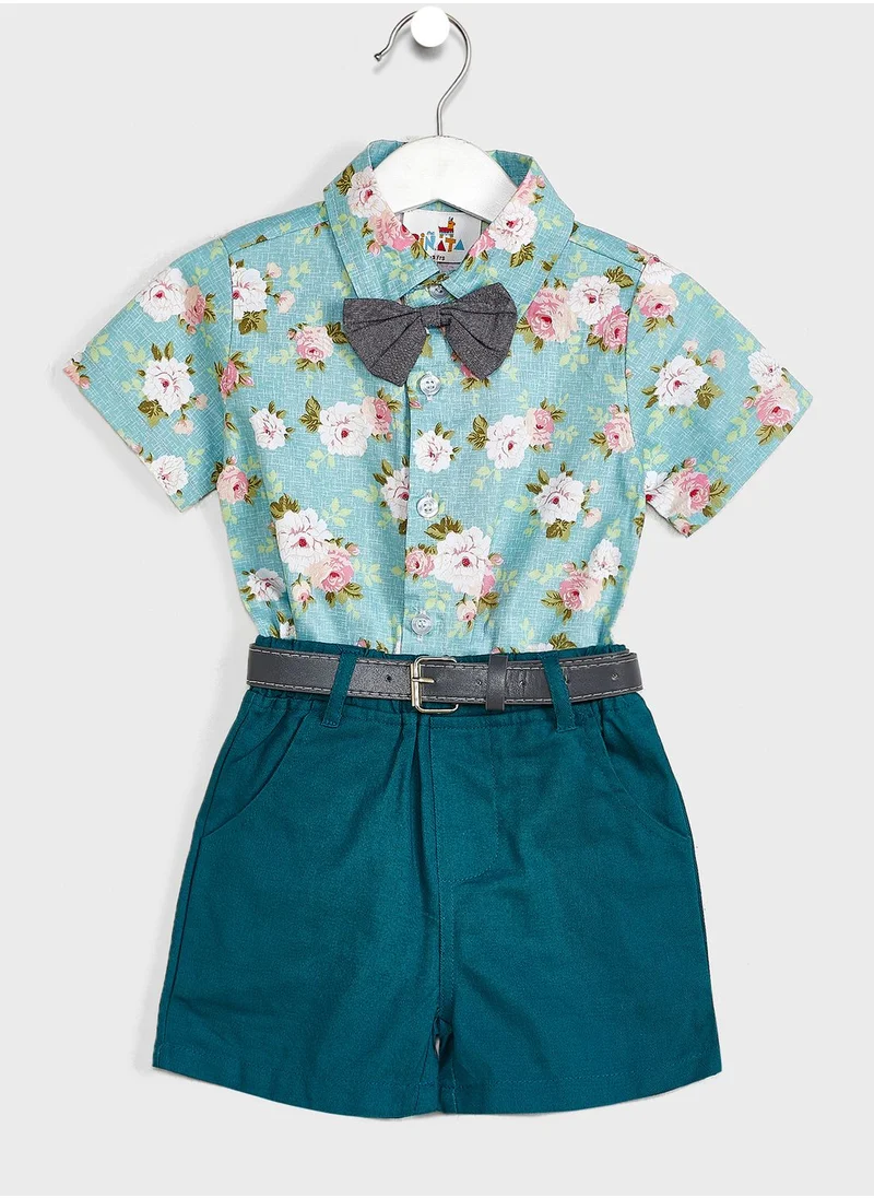 Pinata Shirt and Shorts Set For Boys
