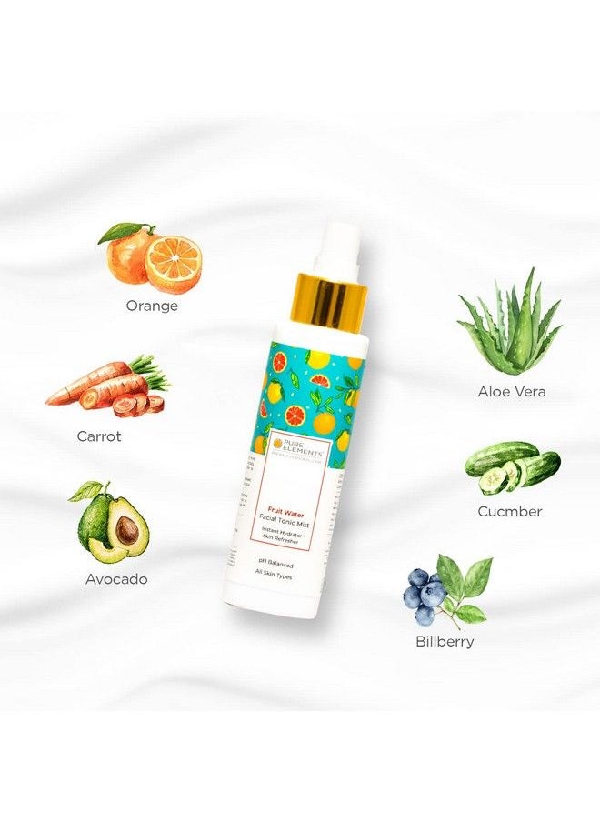 Pure Elements Fruit Water Facial Tonic Mist 100 Ml  - Image 3
