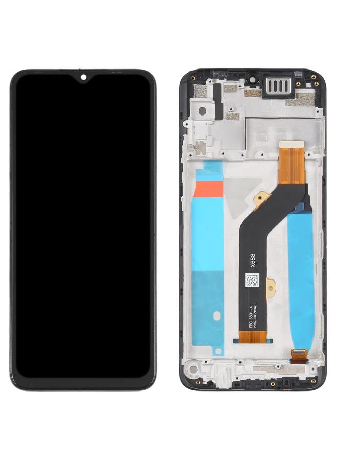 erorex Replacement OEM LCD Screen For infinix Hot 10 Play/Smart 5 India Digitizer Full Assembly with Frame - Image 2