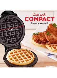 Dash Dash Mini Waffle Maker Machine for Individuals Black  - Image 4