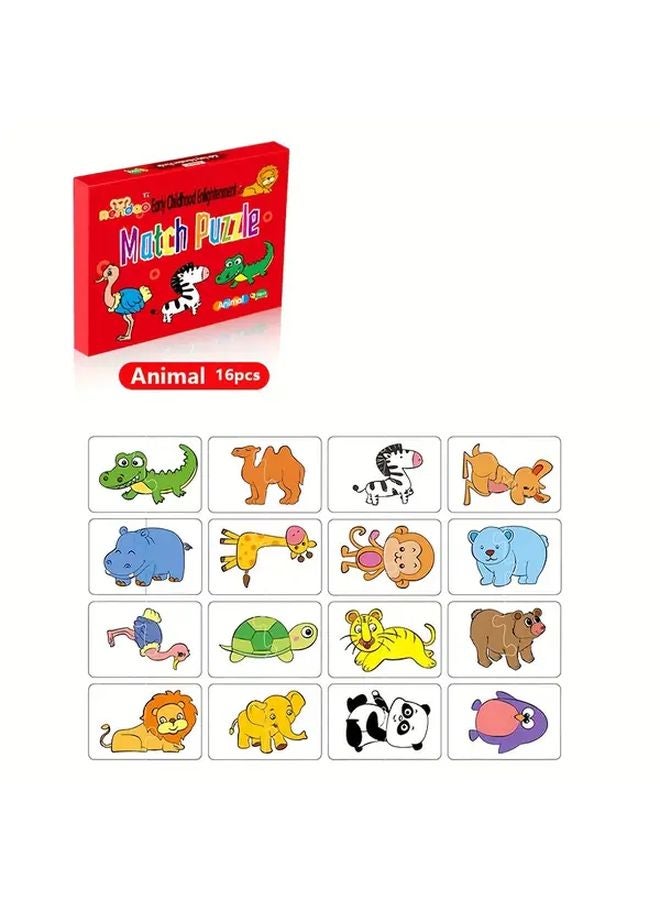 Animal Puzzles For Kids Ages 1 6 Educational Toys For Fine Motor Skills Development - Image 1