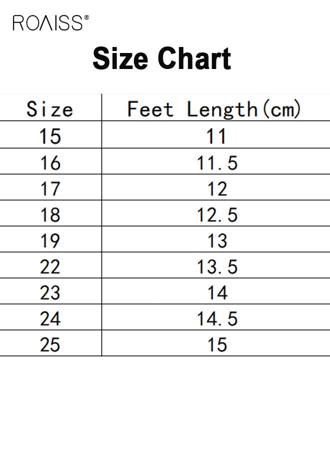 roaiss Toddler Suede Shoes with Velcro, Kids Flat Shoes with Anti-collision Round-toe and Anti-slip Design, Comfort Premium Walking Shoes for Little Kids  - Image 4