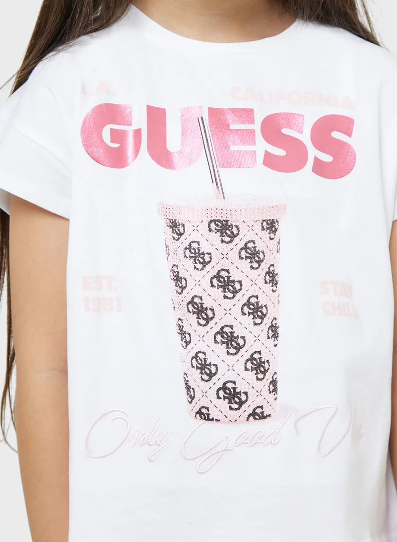 GUESS Kids Logo T-Shirt