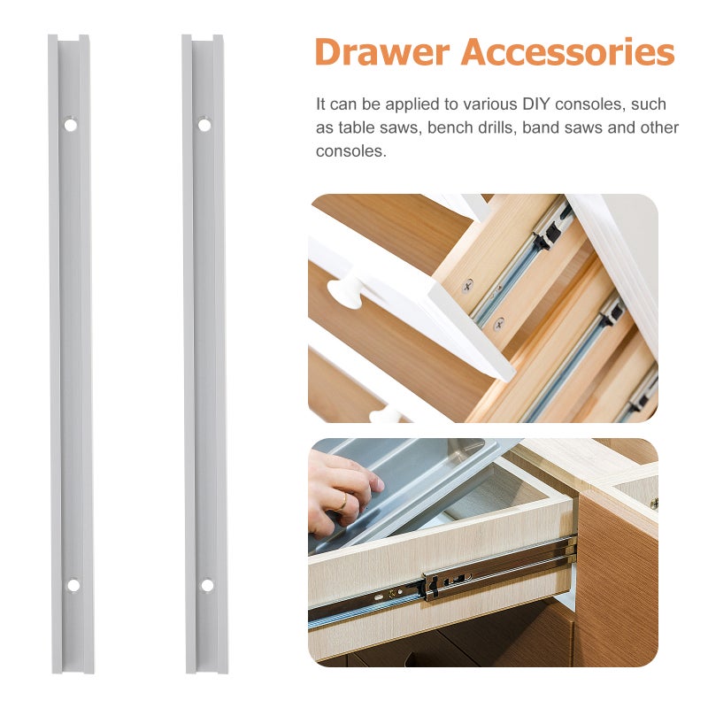 2pcs Extrusion Guide Rail Equipment Aluminum Frame Slide - Image 5
