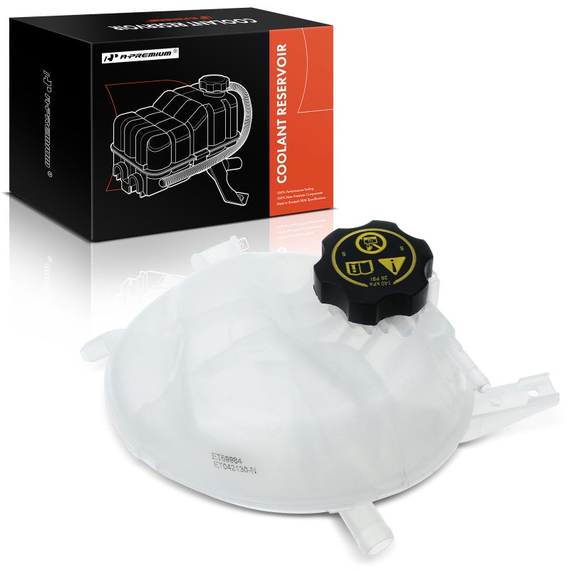 خزان استعادة سائل تبريد المحرك APremium مع غطاء متوافق مع شيفروليه كروز 2016-2019 14L 16L 18L