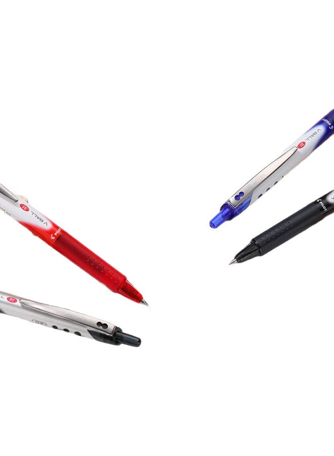 Pilot Retractable Weibao Panda Pen Gel Pen With Bullet Tip, Signature Pen, Colorful, For Students, Exams, And Office Use, Blrt-Vb5, 0.5Mm, Blue, 1 Pen/Pack - Image 3