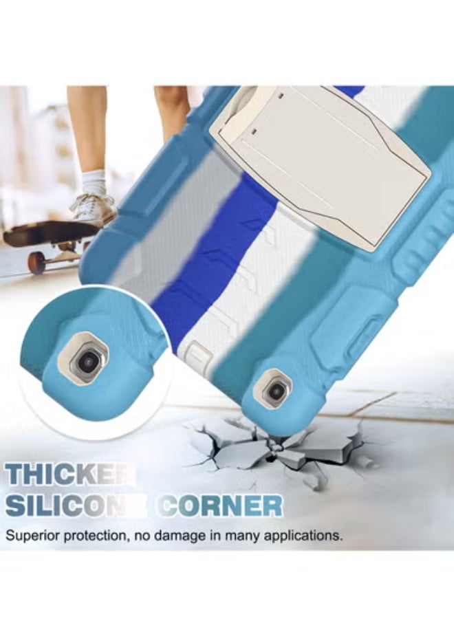 Gulflink Protective Back Case Cover for SAMSUNG Tab A T510/T515 10.1 inch colourful blue - Image 4