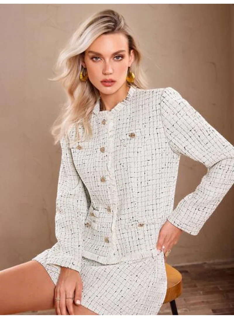 SIMPLEE Versatile Women's Coat Elegant Daily，Work，Date Outfit