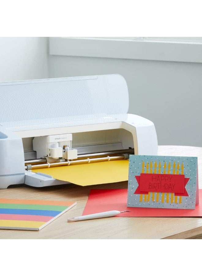 Cricut Smart Paper Sticker Cardstock 10 Sheets 33Cmx33Cm Black - Image 3