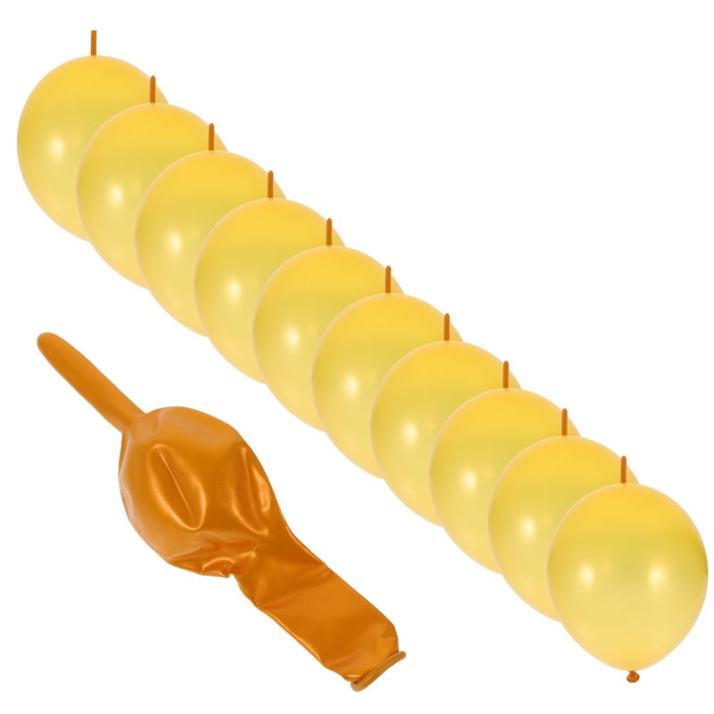 100 Pieces Tail Balloons for Party Decorations Easy Assemble Balloon Garlands - Image 2