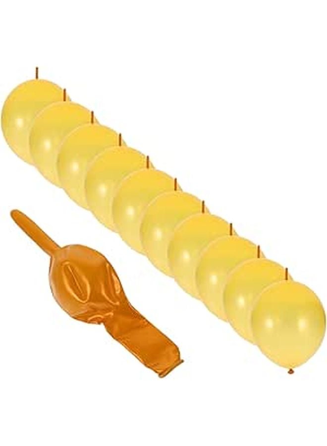 100 Pieces Tail Balloons for Party Decorations Easy Assemble Balloon Garlands - Image 1