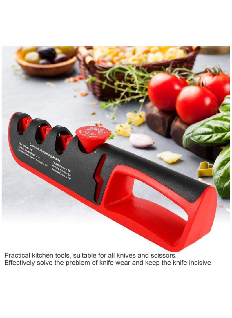 4-in-1 Knife Sharpener with Scissor Sharpener - 6-Step Adjustable Knife Sharpener for Professional Blade Care - Ergonomic Knife Sharpening - pzsku/Z16C985C23965F290990DZ/45/_/1720037570/8d783a61-4418-4194-89e3-128815e0e323