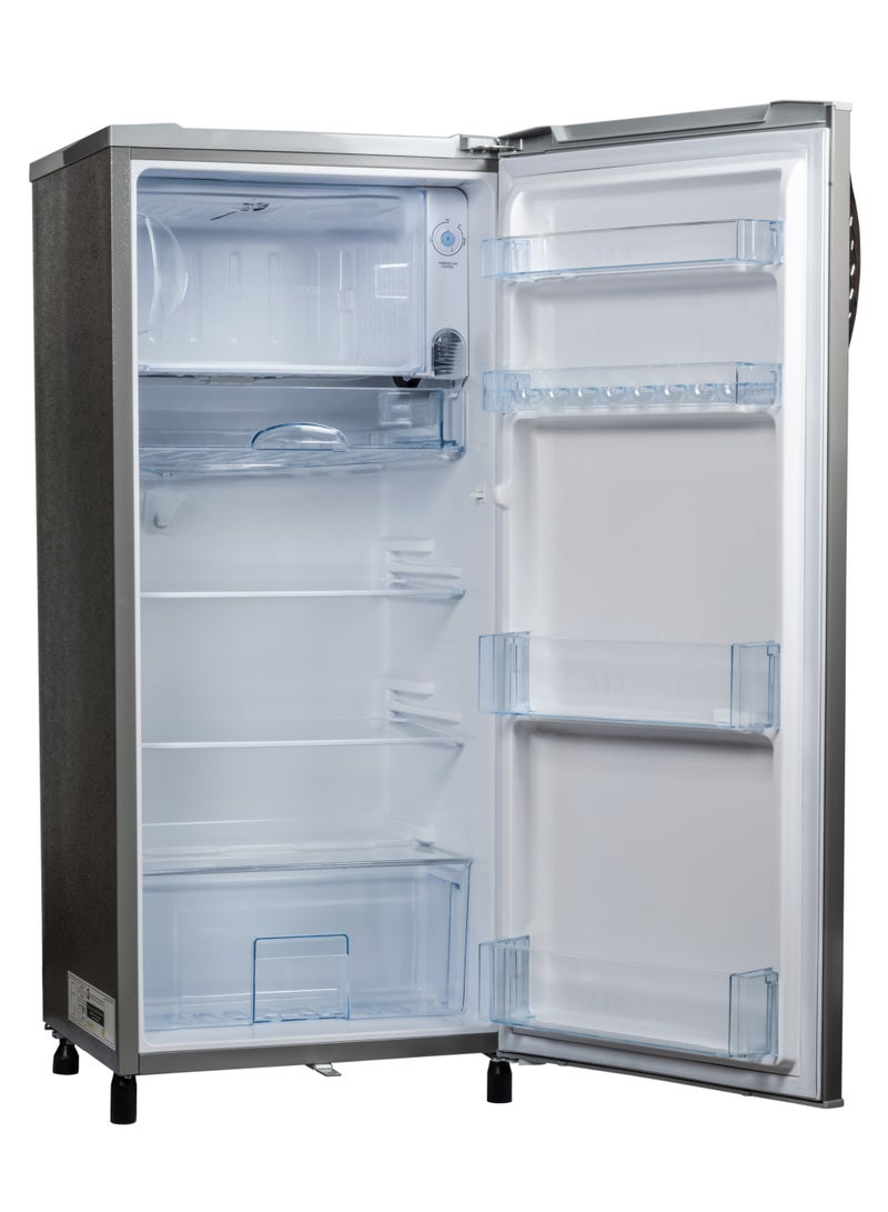 STAR TRACK 250L Mini Refrigerator with Freezer Box - Spacious, Versatile, and Perfect for All Your Cooling Needs ST-FRG-250 Grey - Image 2