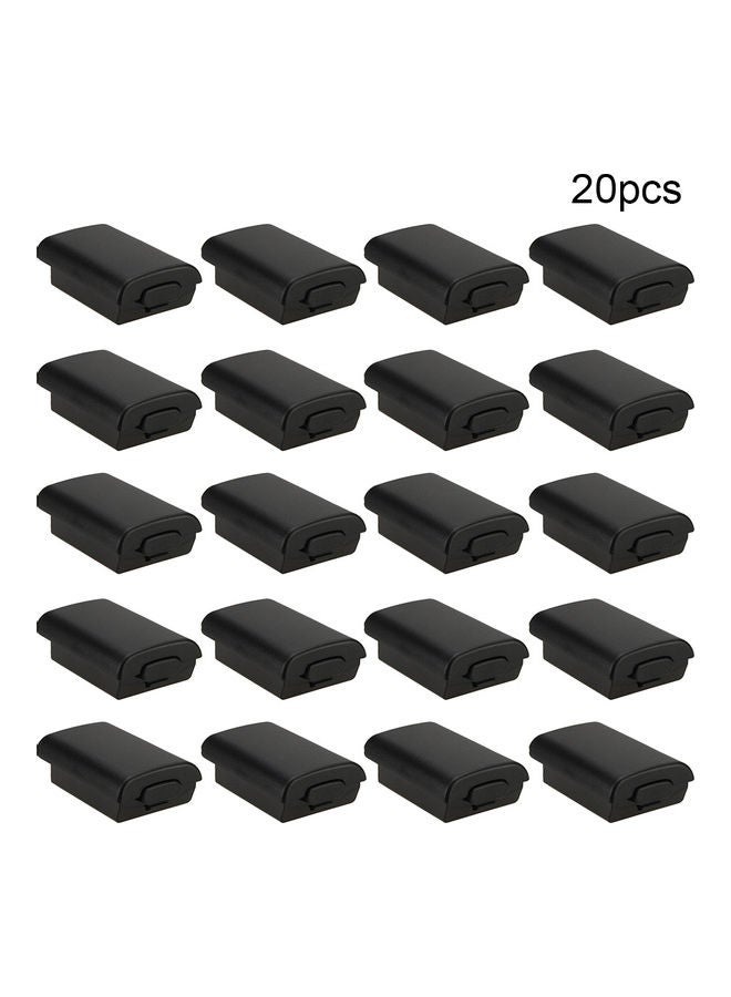 NIBEMINENT 20Pcs Replacement Controller AA Battery Pack Back Cover Shell Case for Xbox 360  - Image 1