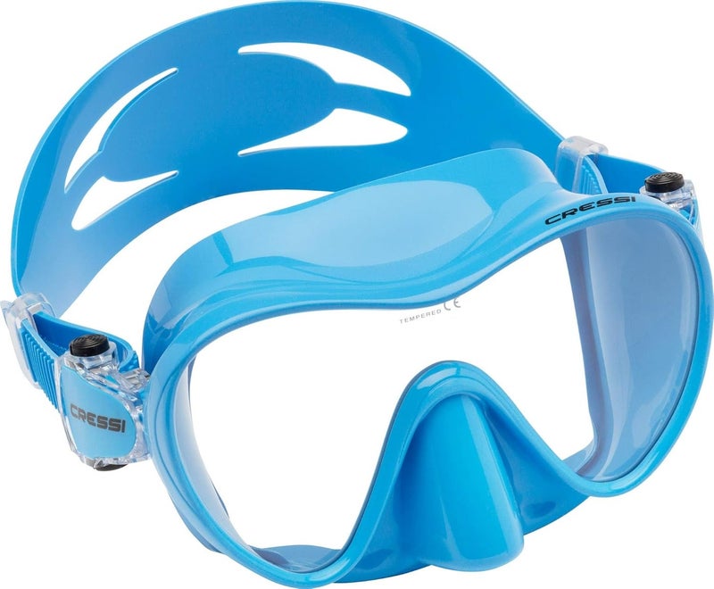 Cressi F1 Small Mask Blue - Image 1