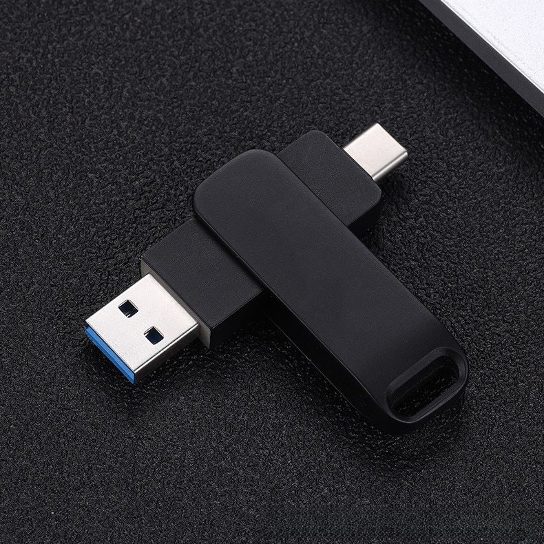 128GB Type-C Dual Interface Flash Drive for Android Phones USB3.1TYPE-C 