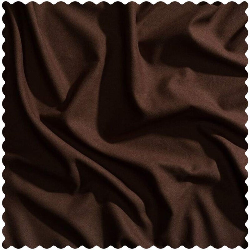 PeachSkinSheets PeachSkinSheets Chocolate Sheet Set - 1500tc Level of Softness - Extra Soft Cooling Sheets for Hot Sleepers and Night Sweats - XL Full Size  - Image 5