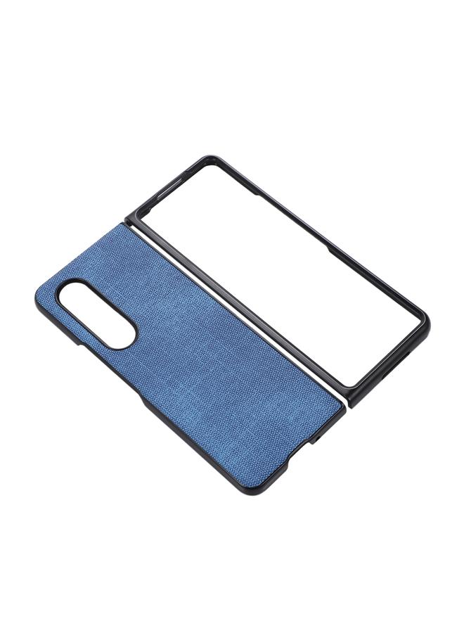 S-TOP Case For Samsung Galaxy Z Fold3 5G Brugg Texture PU+TPU+PC Shockproof Phone Case - Image 3