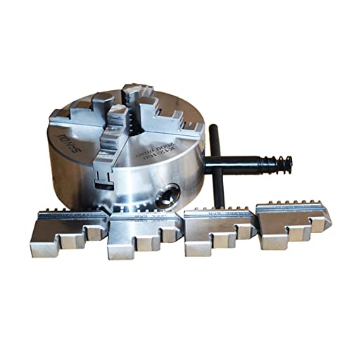 INTBUYING 4-Jaw Lathe Chuck K12-160 lathe chuck 160mm Metal chuck Self-centering Jaw for CNC Machine Tool and Accessories - Image 2