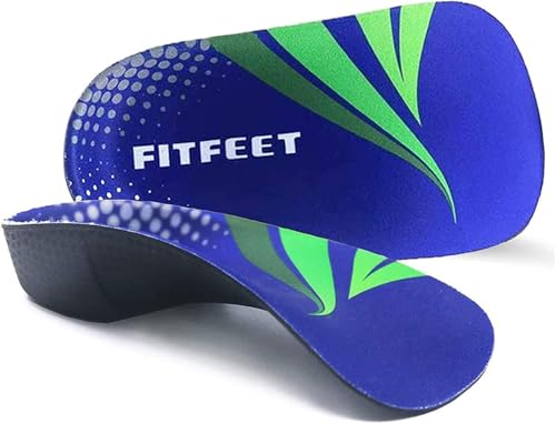 RooRuns FitFeet Orthotic Inserts 34 Length High Arch Support Foot Insoles for OverPronation Plantar Fasciitis Flat Feet Shoe Inserts for Walking Running Men and Women - Image 2
