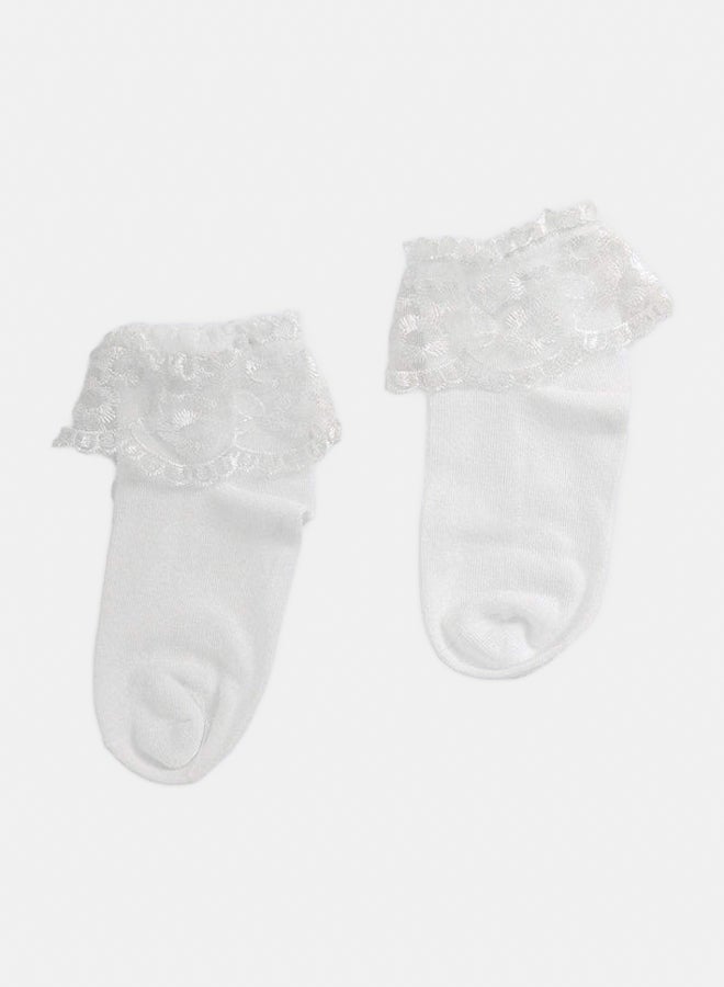 كارينا جرلي جوارب مكشكشة مع الدانتيل - Image 1