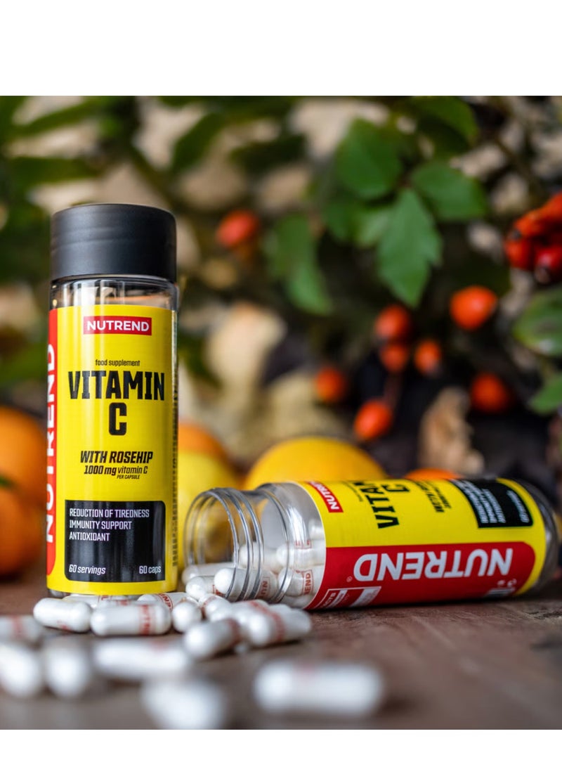 NUTREND Vitamin C With Rose Hips 60 Tabs - Image 4